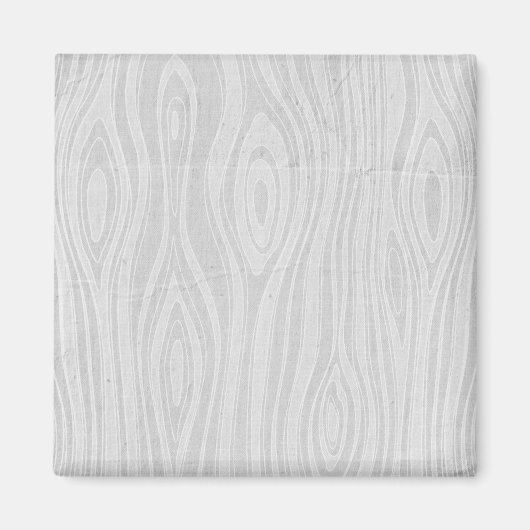 Boisの灰色の模造のな素朴な手描きの木製のWoodgrain マグネット (正面)