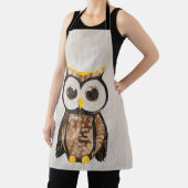 Bois - Chouette - Owl エプロン (インサイチュ)