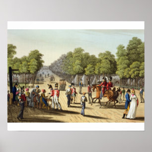 Bois de Boulのイギリス陸軍の野営 ポスター