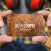 Bois Élégant Charpentier Construction 名刺