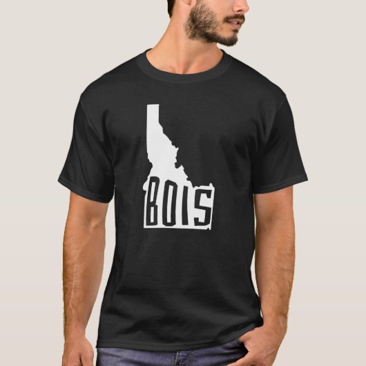 Bois, Idaho州概要 – アメリカ旅行 Tシャツ (正面)