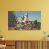 Boise, ID – ユニオン太平洋の表示 キャンバスプリント (インサイチュ (リビング))