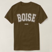 Boise Idaho 1 Tシャツ (デザイン正面)