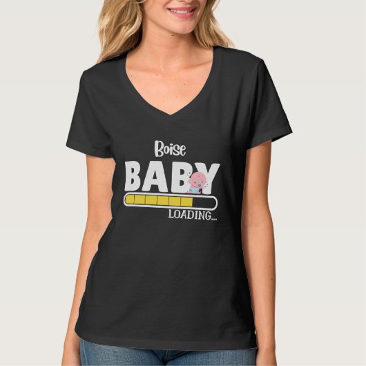 Boise Native Pride State Baby Parent Mom Dad Tシャツ (正面)