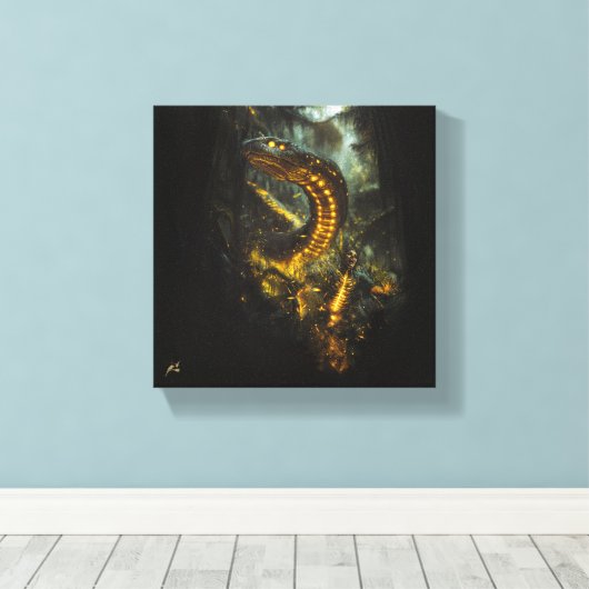 Boitatá キャンバスプリント (インサイチュ (ウッドフロア))