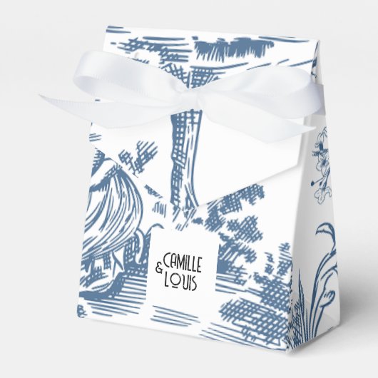 Boite à dragées Victoria フェイバーボックス (正面サイド)