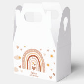 Boite cadeau Anniversaire Fille - Boho Rainbow フェイバーボックス (オープン)