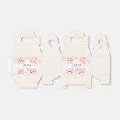 Boite cadeau Baby shower Teddy bear ours フェイバーボックス (折り畳みなし)