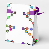 Boîte cadeau . Ballotin original et élégant. フェイバーボックス (裏面サイド)