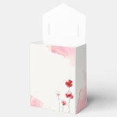 Boîte cadeau. "Coquelicots" フェイバーボックス (オープン)