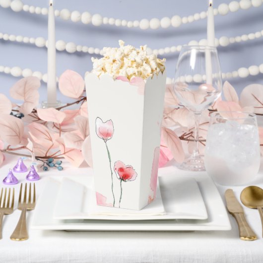 Boîte cadeau. "Coquelicots" フェイバーボックス (ウェディング)