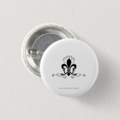 Bojo Madeleine Market Fleur Small Button Pin 缶バッジ (正面&裏面)