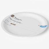 Bokのキリスト教のカスタムな紙皿7" ペーパープレート (アングル)