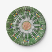 Bok Choy 7" Plate ペーパープレート (正面)