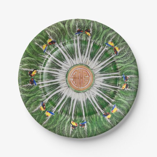 Bok Choy 7" Plate ペーパープレート (正面)