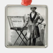 Bokankyの通りの漢方医博士 メタルオーナメント (正面)