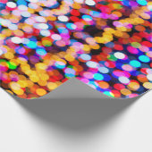 Bokeh abstract background blur ラッピングペーパー (角)