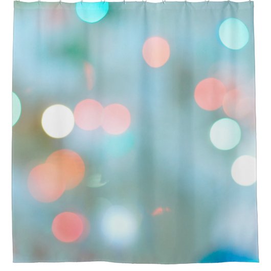 Bokeh brightness light blaze シャワーカーテン (正面)