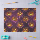 Bokeh Halloween | Glowing Jack-O’ Lantern (2) 薄葉紙 (クラフト)