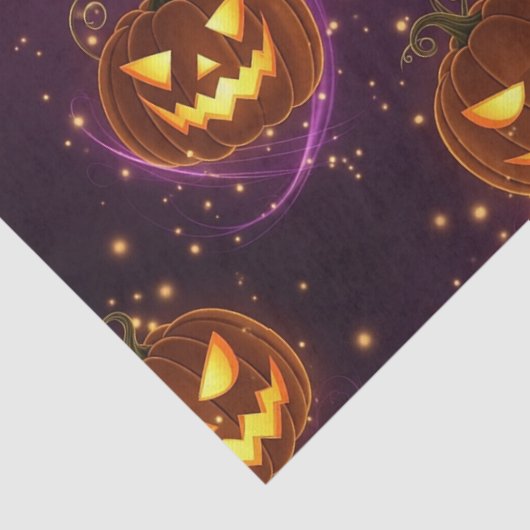 Bokeh Halloween | Glowing Jack-O’ Lantern (2) 薄葉紙 (詳細)