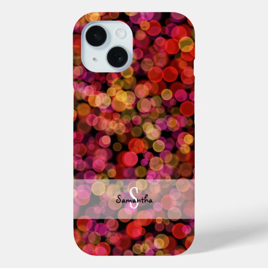 Bokeh Lights Case-Mate iPhoneケース (裏面)
