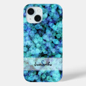 Bokeh Lights in Shades of Blue Case-Mate iPhoneケース (裏面)