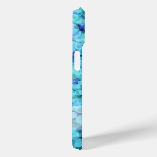 Bokeh Lights in Shades of Blue Case-Mate iPhoneケース (裏面 / 右)