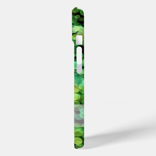 Bokeh Lights in Shades of Green Case-Mate iPhoneケース (裏面 / 左)