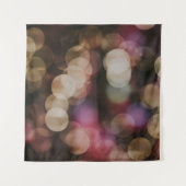 Bokeh photography of lights タペストリー (正面(横))