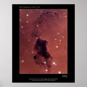 BokGlobulesInNGC281-2006-13 ポスター