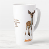 BOKKIE Afrikaans Saffa Expat Afrikaanse Humor カフェラテマグ (右アングル)