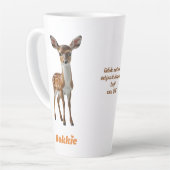 BOKKIE Afrikaans Saffa Expat Afrikaanse Humor カフェラテマグ (左アングル)