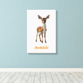 BOKKIE Afrikaans Saffa Expat Afrikaanse Humor キャンバスプリント (インサイチュ (ウッドフロア))