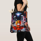 Bokuchander UFO Tote Bags（ボクチャンダーUFO トートバッグ） トートバッグ (クローズアップ)