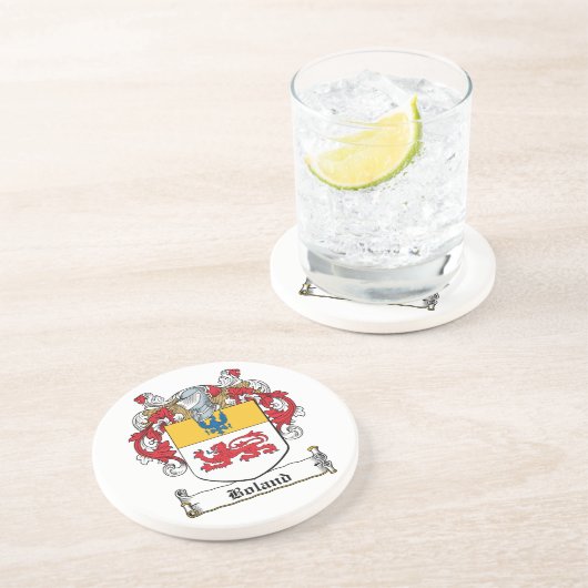 Bolandの家紋 コースター (側面)