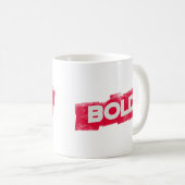 BOLDタイポグラフィ クラシックマグ コーヒーマグカップ (正面右)