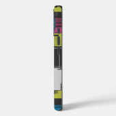 Bold 80s Abstract Geometric Pattern Case-Mate iPhoneケース (裏面 / 左)