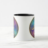 Bold 'A' Monogram Mug - Ananya's Est. 2025 Persona マグカップ (中央)
