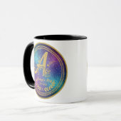 Bold 'A' Monogram Mug - Ananya's Est. 2025 Persona マグカップ (正面左)
