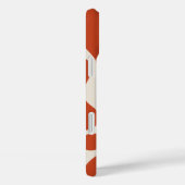 Bold Abstract Red Organic Shapes Phone Case Case-Mate iPhoneケース (裏面 / 右)