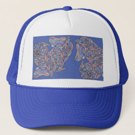Bold Abstraction Foam Trucker Hat キャップ