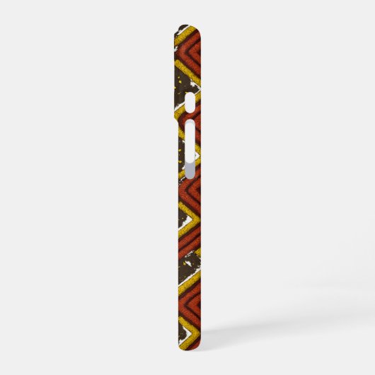 Bold African Print iPhone 16ケース (左側面)