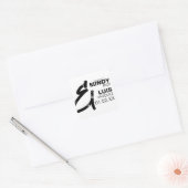 BOLD AMPERSAND グランジホワイト ウェディング  スクエアシール (封筒)