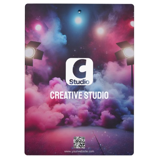 Bold and Vibrant Clipboard for Professionals クリップボード (裏面)