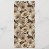 Bold Anemones Aesthetic Garden Wedding メニュー (裏面)