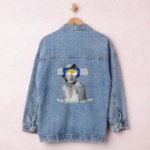 Bold Art Denim Jacket For those with power デニムジャケット (ハンガー)