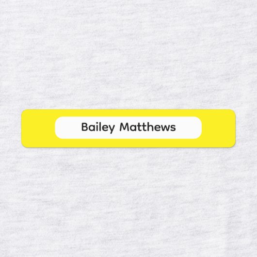 Bold Autumn Palette Kids Custom Organize Labels ラベル (デザイン2)