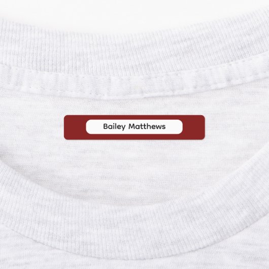 Bold Autumn Palette Kids Custom Organize Labels ラベル (貼付)