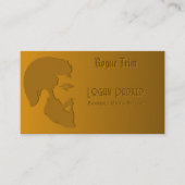 Bold Barber Shop Men's Stylist Bronze 名刺 (正面)