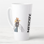 “Bold Beginnings” “Awakened” “Pure Energy” “The Fi カフェラテマグ (左アングル)